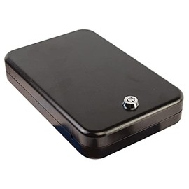 Lockdown Keyed Full Size Handgun Vault with All Steel Construction, TSA Approval and California DOJ Certification for Secure Storage and Travel