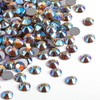 Beadsland 2880pcs Flat Back Crystal Rhinestones Round Gems for Nail