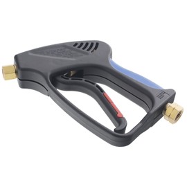 Erie Tools 4000 PSI Replacement Pressure Washer Gun with Trigger Lock and Easy Grip for Hi Temp Applications 3/8in. Inlet 1/4in. Female Outlet 10.5 GPM