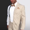 MAY-TIE Herren Fliege aus Kork | Holz Braun | Vegane