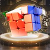 Moyu RS3M V5 Dual Adjustment 3x3 Speed Cube with Robot