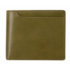 Milagro TF-W002 Tochigi Leather Bifold Wallet (Men's, Wallet, Bifold Wallet, Box Type, Coin Purse, Bill Compartment, Tochigi Leather, Leather, Stylish, Popular, Present), green