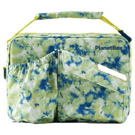 Planetbox Rover/Launch Lunchbox Carry Bag, Snap Pea Tie Dye