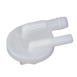 1973–1977 Corvette Radiator Expansion Tank Cap – Translucent Press-Fit Plastic – GM Reference 340194