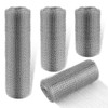 WZYTEU Vole Grid, Stainless Steel Wire Mesh, Fine Mesh, Metal