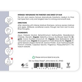 Deep Steep Hair Conditioner, 17oz (Intense Moisture)