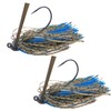 UNYLE Tungsten Swim Jigs for Bass Fishing,3/8oz Bass Jigs with