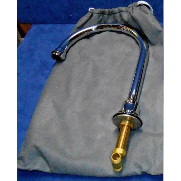 Signature Hardware Lavatory Solid Brass Faucet Spout ONLY Chrome Finish