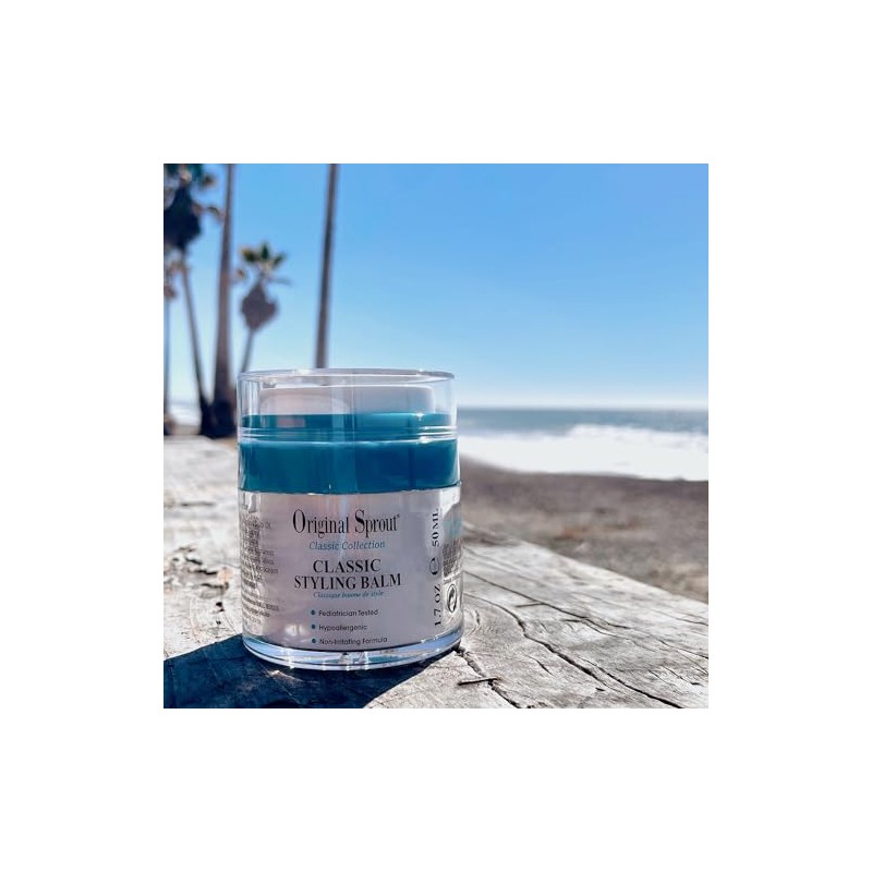 Original Sprout Natural Styling Balm. Non-Toxic Firm Holding Hair Styling