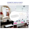 NOLITOY Acrylic Eyeshadow Palette Makeup Organizer, 7-Section Makeup Palette Organizer,