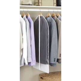 Whitmor Zippered Hanging Suit Bag - Set of 6