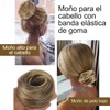 Extensiones Cabello Postizo Moño Cebolla Volumen Peinado Chongo Dona Coleta
