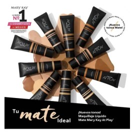 Base Mate Mary Kay At Play Maquillaje Líquido 29ml Piel Gras