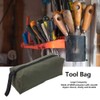 Tool Storage Bag Large Zipper Pouch 600D Polyester Waterproof Multifunctional