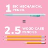 BIC Xtra Smooth Mechanical Pencil with Erasers, 0.7 mm Point,