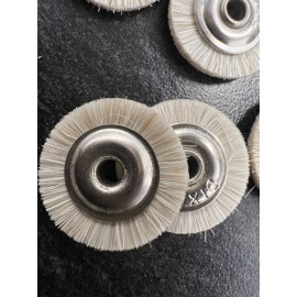 dixcel Soft Wheel Brush 16.657  9/16 x 3/32 hole Jewelry Making Supplies, Polishing