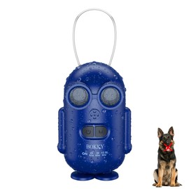 XIXVA 15-30kHz Adjustable Dog Bark Deterrent Devices with IPX5 Waterproof, 2-in-1 Fast Charging Anti Barking Silencer - Ideal for Outdoor and Indoor