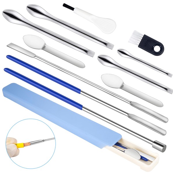 Capsule Filling Tools, Micro Lab Spoon Spatula Tamper Tool for