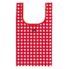 Hannahula CECO-GRD-L Pocketable Tote Bag, Large, Gingham Red