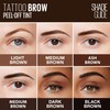Maybelline Tattoo Brow Peel Off Gel Tint, Warm Brown