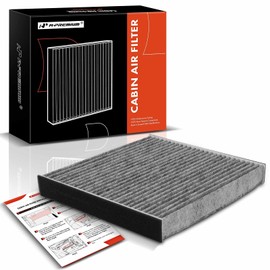 A-Premium Filtro de aire de cabina con carbón activado compatible con Hyundai Accent 2006 2007 2008, L4 1.6L, repuesto # 971331E000