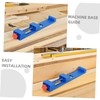 Zerodeko 1 Set Circular Saw Guide Rail with Gloves Adjustable