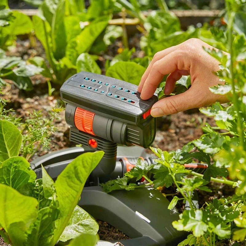 Set de aspersor Oscilante Aquazoom compact Adaptable a jardines de
