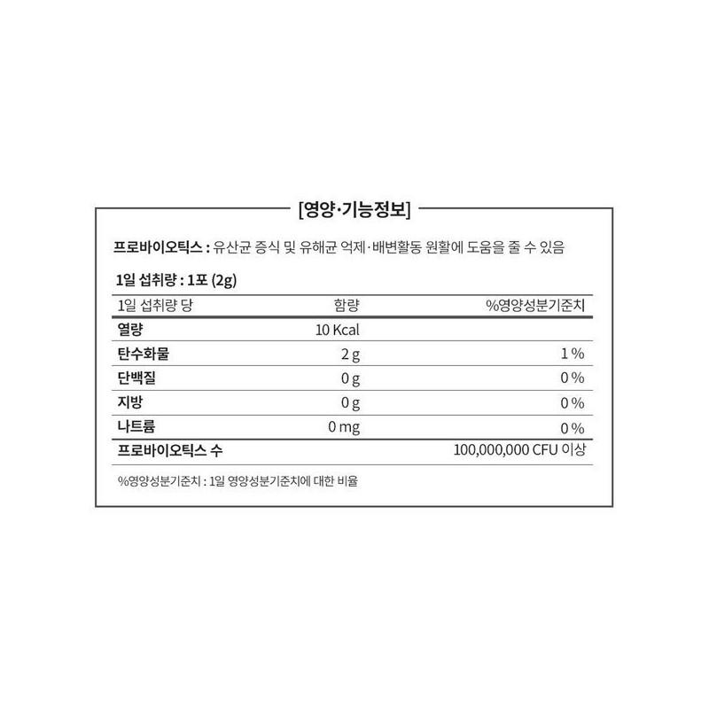 Jongkundang Health 프로바이오틱스 유산균19 30포 1박스 1개월분 Probiotics Lactic Acid
