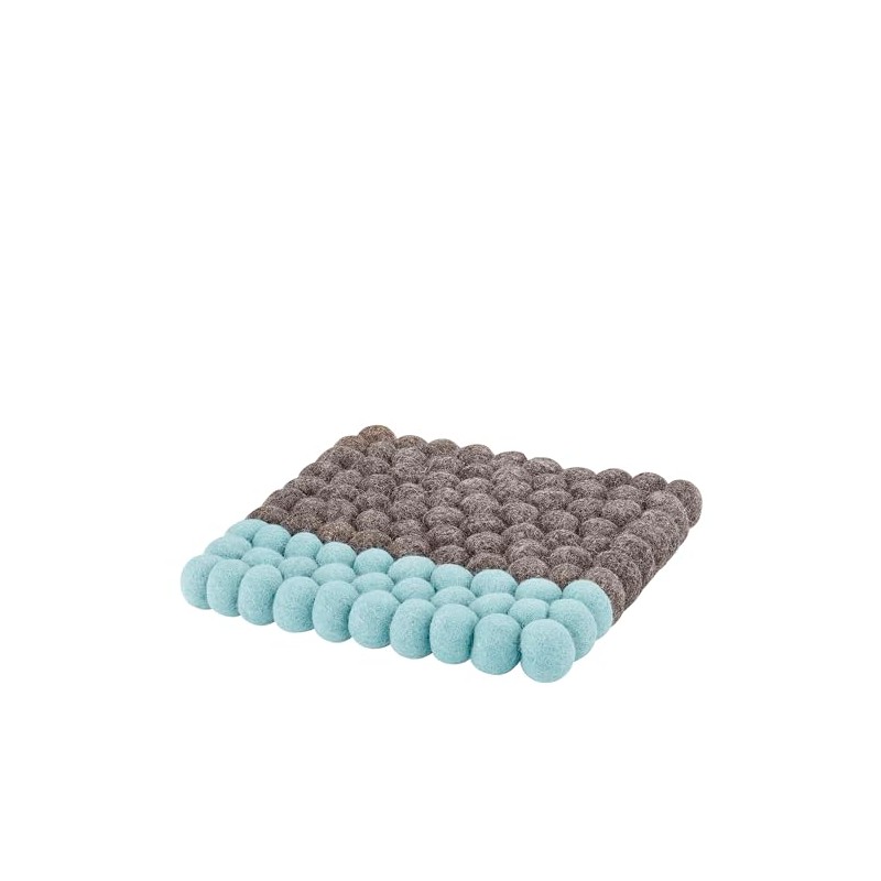 cilio Lana Due Coaster, Washable Felt Made of Sheep's Wool,