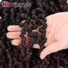 4 Packs Spring Twist Crochet Braids Pretwisted Spring Twist Crochet