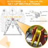 Upgraded 4 Pack S07070200 Cat 1 Top Link Pin 3/4