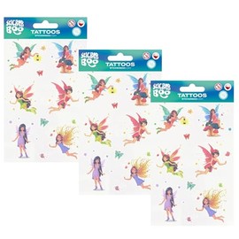 Children's Tattoo Set, Washable Children's Tattoos (Fairies)