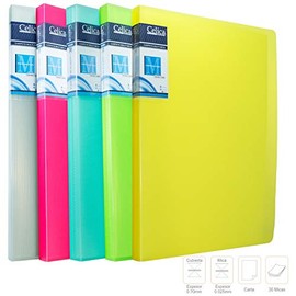 Celica CO-30B-BE Carpeta Multimica de 30 micas, color Azul, pack of/paquete de 1