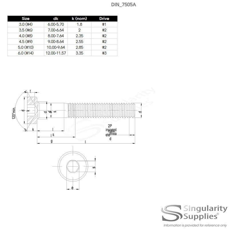 No.12 x 1 (6mm x 25mm) Pozi Countersunk Chipboard Screw