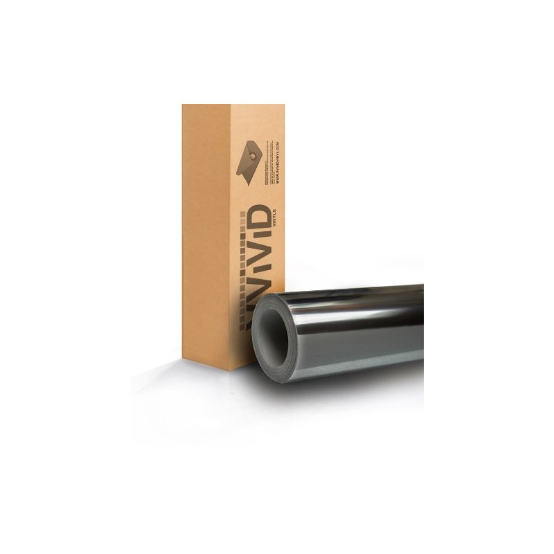 VViViD Black Mirror Chrome Cast Vinyl Wrap Self-Adhesive Film Air-Release