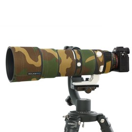 Rolanpro Camoflage Lens Protector for Sony FE 200-600mm F5.6-6.3G OSS Coat Lens Protective Cover, #6 Waterproof