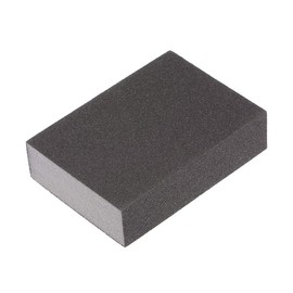 sourcing map Sanding Sponge Block, 200 Grit, 99mm x 70mm x 25mm