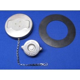 Lot Lincoln Welder Stainless Gas cap with VITON NO SWELL Seal + Radiator Cap 7Lb. & Neck Seal Sa-200 Sa 250 Sae-400