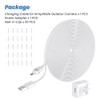 Xwartre 25ft Weatherproof Cable for SimpliSafe Outdoor Camera, with 5V/2A