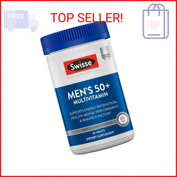 Swisse Daily Multivitamin for Men 50 and Over | 39