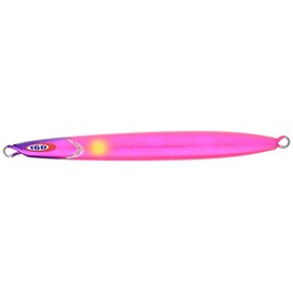 JACKALL Metal Jig Lure, Anchovy Metal, Type 3, 5.6 oz (160 g), Saber Pink