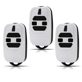 Remote Control for Gates 433.92 MHz Compatible with DEA GTI2/4, GT2/4, Mio TR2/4, Mio TR2N/4N Remote Control for Garage Doors (Pack of 3)