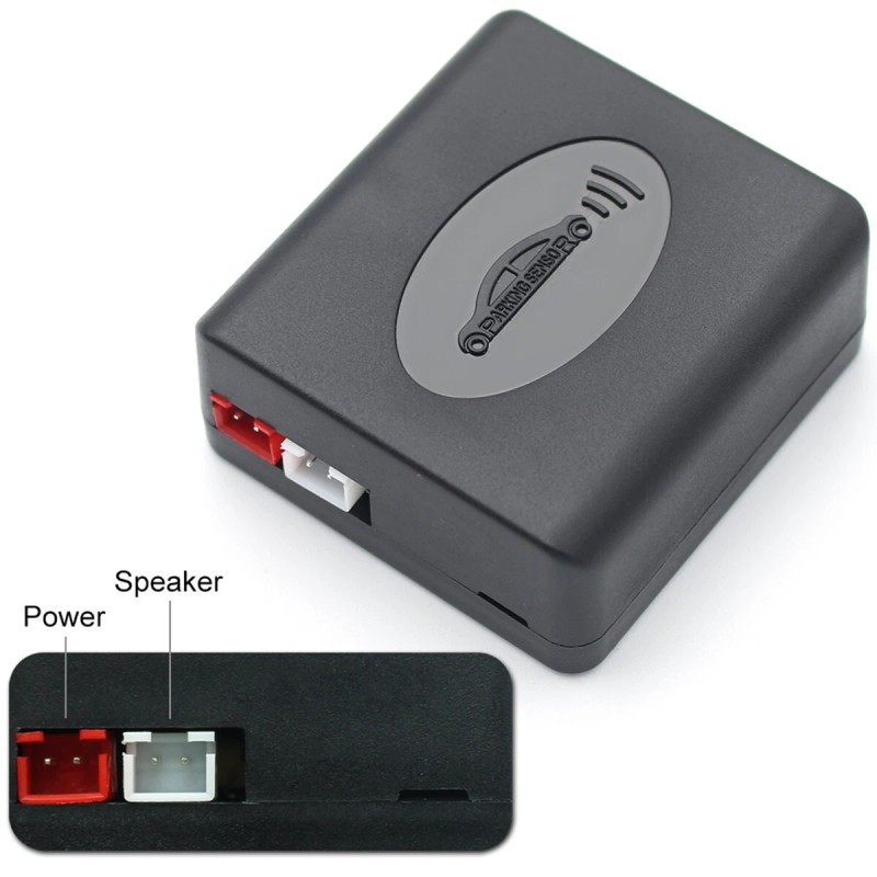 BCSMMCAR Car Parking Sensors 4PCS Adjustable 16mm Flat Sensors Reverse