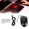 Corded Mouse, 1000 DPI ABS 4.9ft Wired Mouse with 3