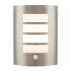 Modern Outdoor IP44 Stainless Steel Flush Wall Lamp Fitting with