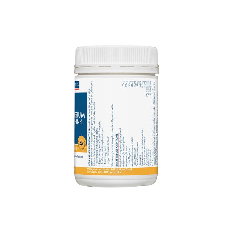 Ethical Nutrients Mega Magnesium 120 Tablets