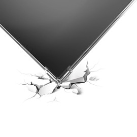 Case for BOOX Go Color 7, Electro-weideworld Ultra Thin Shockproof Scratch Resistant Soft TPU Bumper Protective Case Cover, Clear