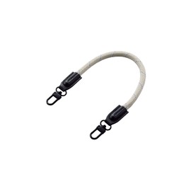 Elecom P-STCAHR08BE Smartphone Hand Strap, Round Strap, 0.3 inches (8 mm), Strap Seat Sold Separately, Fall Prevention, Thick, Beige