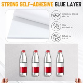 Woanger 5 Pack Large Acoustic Panels, 47 x 24 Inch Sound Dampening Self-adhesive Noise Absorbing Acoustical Wall Sound Proofing Panels for Home Studio Office Game Room(White)