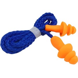 Corded Noise Blocking Earplugs for Sleep Earplugs 50ea